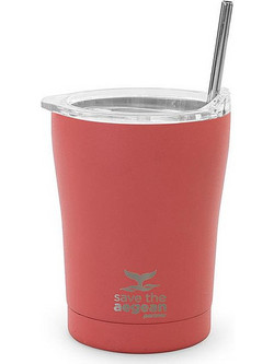 Estia Coffee Mug Save The Aegean Fusion Coral 350ml