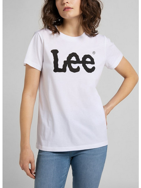 ΓΥΝΑΙΚΕΙΟ T-SHIRT LEE LOGO TEE L42UER12 WHITE