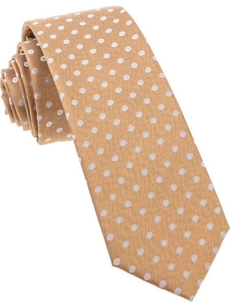 19V69 Versace Abbigliamento - 22.29/30 - Micro Fiber Tie - Ochra - Γραβάτα - yellow