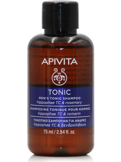 Apivita Men's Hippophae TC & Δενδρολίβανο Σαμπουάν κατά της Τριχόπτωσης 75ml
