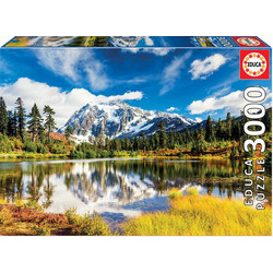 Puzzle Educa Mount Shuksan Washington USA 3000 Κομμάτια