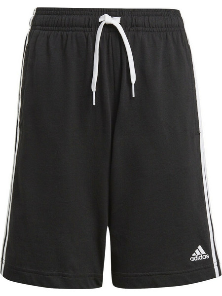 Adidas Essentials Αθλητικό Παιδικό Σορτς Μαύρο 3-Stripes GN4007