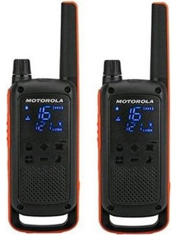 Motorola Talkabout T82 Extreme Dual Pack Black Orange