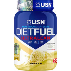USN Diet Fuel Ultra Lean Vanilla Συμπλήρωμα Διατροφής 1kg