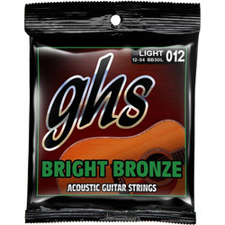 GHS BB30L Σετ 6 Χορδές Ακουστικής Κιθάρας 80/20 Bronze 12-54" Light Tension