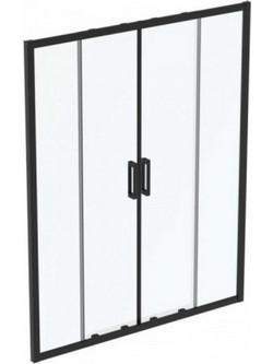 Ideal Standard Connect 2 Συρόμενη Πόρτα Καμπίνας PSC2 160 Μαύρη K9282V3