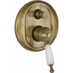 Bugnatese Oxford 6372-220300 Bronze Μίκτης εντοιχισμού 2 εξόδων