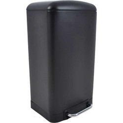 Κάδος Απορριμμάτων Soft Close 817009 30lt Black Ankor Μέταλλο