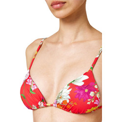 Sundek Bikini Top Τριγωνάκι Floral Φούξια GW272KTL36RO-690RO