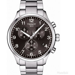 Tissot Classic Ανδρικό Ρολόι Χρονογράφος με Ασημί Μεταλλικό Μπρασελέ T116.617.11.057.01