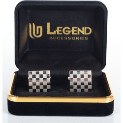 Legend - LGD-DK-101 - Silver - Μανικετόκουμπα - gray melange