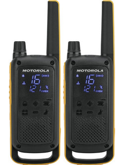 Motorola Talkabout T82 Extreme Dual Pack Black Yellow
