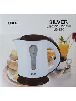 Silver LB220 Βραστήρας 1lt Λευκός
