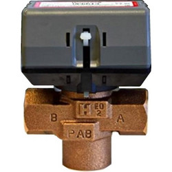 Τρίοδη βάνα Honeywell VC6613 1'' για συστήματα θέρμανσης και ψύξης