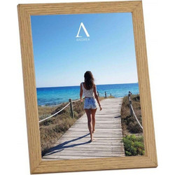 Κορνίζα LBTAH-AX22521 13x18cm Natural-Beige Andrea House Ξύλο,Γυαλί