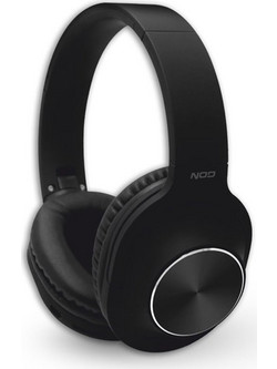NOD Playlist Ενσύρματα & Ασύρματα Bluetooth Ακουστικά Over Ear Μαύρα