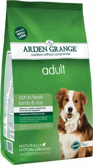 arden grange adult dog food 12kg