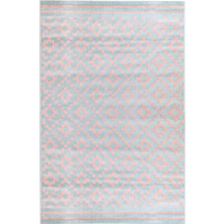 Ezzo Chroma Χαλί Ορθογώνιο Καλοκαιρινό 160x230cm B528CJ8 Light Blue-Pink