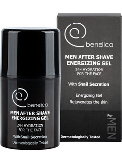 Benelica Men Energizing After Shave Gel Χωρίς Οινόπνευμα 50ml