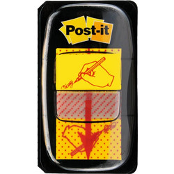 Σελιδοδείκτες 3M Post-It Για Υπογραφή 25.4x43.2mm