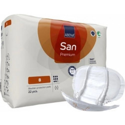 Abena San Premium No8 Σερβιέτες Ακράτειας 8 Σταγόνες 22τμχ