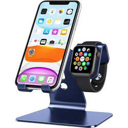 Omoton CW01 Stand for phone/tablet and watch - Navy Blue