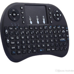 Andowl QY-K07 Black Ασύρματο Πληκτρολόγιο με TouchPad