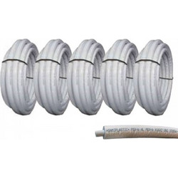 Πολυστρωματική Σωλήνα Sami Plastic Φ16 x 2 με Λευκή Μόνωση 6mm