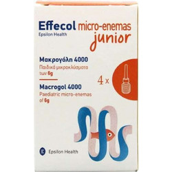 Epsilon Health Micro-Enemas Junior Macrogol 4x6gr
