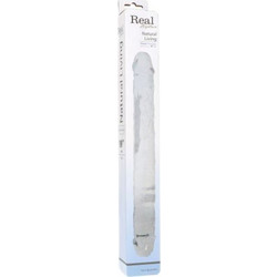 Toyz4lovers Real Rapture Natural Living Treasure Διπλό Dildo 30cm Clear