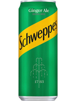 Schweppes Ginger Ale Κουτί 330ml