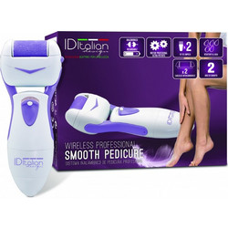 ID Italian Wireless Professional Smooth Pedicure Ηλεκτρική Ράσπα Ποδιών