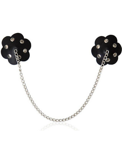 OHMAMA FETISH - PETAL NIPPLE SHIELD WITH CHAIN