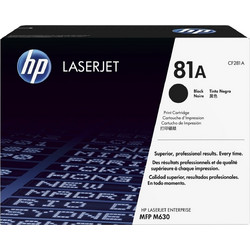 HP 81A Black Toner