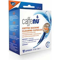 Caffenu - Κάψουλες καθαρισμού μηχανών Nespresso 5τεμ (νέα σύνθεση)
