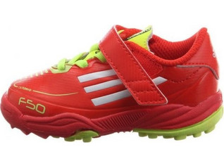 Adidas F50 Adizero CF TF V23004 Παιδικά Ποδοσφαιρικά Παπούτσια με Σχάρα Κόκκινα