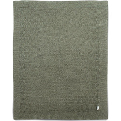 Mamas & Papas SML Pointelle Κουβέρτα Αγκαλιάς Πλεκτή 70x90 Χακί