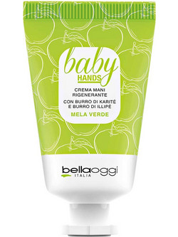 Bella Oggi Baby Hands 04 Green Apple Αναπλαστική Κρέμα Χεριών 30ml
