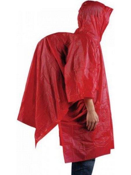 AceCamp VINYL RAIN PONCHO-RED (132 x 102 cm)(3908)