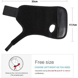ΠΕΡΙΚΑΡΠΙΟ-ΝΑΡΘΗΚΑΣ ΧΕΡΙΟΥ (1 TEMAXIO - ONE SIZE ) - HAND PALM BRACE