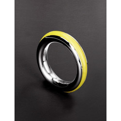 Triune Cazzo Cockings 40mm Δαχτυλίδι Πέους Μεταλλικό 4cm Κίτρινο
