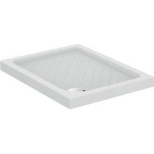 Ντουζιέρα Ορθογώνια Λευκή Πορσελάνης Slim Ideal Standard 120x70 Gemma 2 J002301