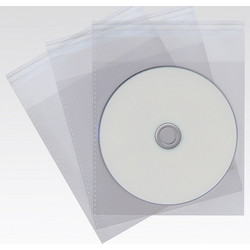 1τεμ. Φάκελος Nylon Διάφανος για CD