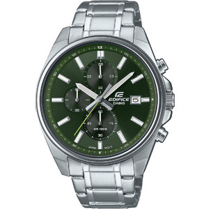 Casio Edifice Ανδρικό Ρολόι Χρονογράφος με Ασημί Μεταλλικό Μπρασελέ EFV-610D-3CVUEF Casio Edifice Ανδρικό Ρολόι Χρονογράφος με Ασημί Μεταλλικό Μπρασελέ EFV-610D-3CVUEF