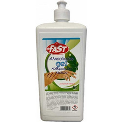 Mr Fast Αλκοολούχο Αντισηπτικό Gel Χεριών με Αντλία 1lt