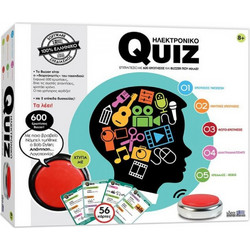 Ιδέα Hellenic Ideas Ηλεκτρονικό Quiz Επιτραπέζιο Παιχνίδι για 8+ Ετών για 2-4 Παίκτες