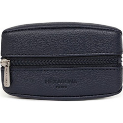 HEXAGONA Ανδρική κερματοθήκη σε μπλε δέρμα HKZ152YZ - 226504-03