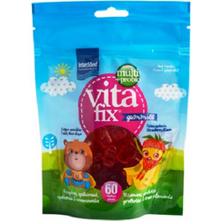 InterMed Vitafix Multi & Probio Gummies Pouch Strawberry Προβιοτικά & Πρεβιοτικά για Παιδιά 60 Ζελεδάκια