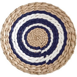 325486 ΔΙΣΚΟΣ BOHO ΔΙΑΚΟΣΜΗΤΙΚΟΣ ΨΑΘΙΝΟΣ ΦΥΣΙΚΟ/ΛΕΥΚΟ/ΜΠΛΕ O25ΕΚ
