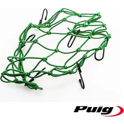 ΔΙΧΤΥ ΑΣΦΑΛΕΙΑΣ ΣΕΛΑΣ ΜΗΧΑΝΗΣ ΠPAΣINΟ 350X350mm UNIVERSAL PUIG 0788V ΜΕ 6 ΑΓΚΙΣΤΡΙΑ